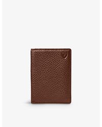 Aspinal of London - Double Fold Leather Card Holder - Lyst