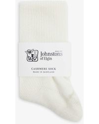 Johnstons of Elgin Socks for Women - Lyst.com