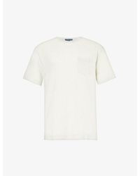 Frescobol Carioca - Carmo Patch-pocket Linen T-shirt - Lyst