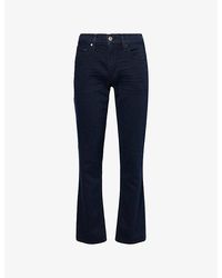 PAIGE - Transcend Normandie 34-Inch Straight Jeans - Lyst
