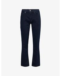 PAIGE - Transcend Normandie 34-Inch Straight Jeans - Lyst