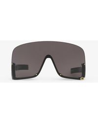 Gucci - Gc002161 gg1631s Irregular-frame Injected Sunglasses - Lyst