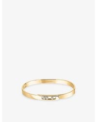 Messika - Move Noa 18Ct- And 0.11Ct Diamond Bangle - Lyst