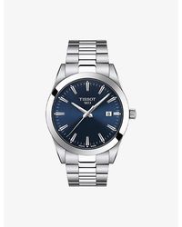 Tissot - T127.410.11.041.00 Gentleman Stainless-Steel Quartz Watch - Lyst
