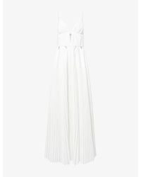 Jonathan Simkhai - Selene Woven Maxi Gown - Lyst