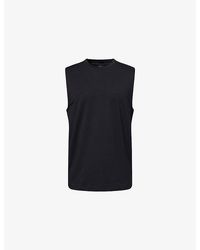 On Shoes - Focus Crew-Neck Cott-Jersey Tank Top - Lyst