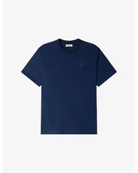 Sandro - Logo-Print Cotton T-Shirt - Lyst