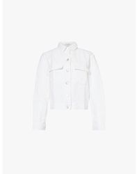 Bella Dahl - Flap-Pocket Linen Shirt Jacket - Lyst