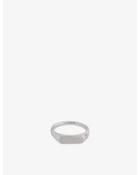 Tom Wood - Umi Band Rhodium-Plated Sterling Ring - Lyst
