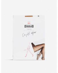 Wolford Crystal Affair 20 Denier Tights - White