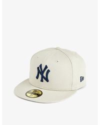 KTZ - 59fifty New York Yankees Brand-embroidered Cotton Cap - Lyst
