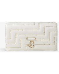 Jimmy Choo - Avenue Quilted-leather Wallet-on-chain - Lyst
