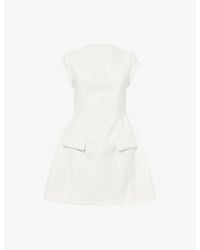 Odd Muse - The Ultimate Muse Cap-Sleeves Stretch-Woven Mini Dress - Lyst