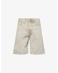 Carhartt - Landon Five-Pocket Denim Shorts - Lyst