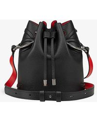 Christian Louboutin - By My Side Leather Bucket Bag - Lyst