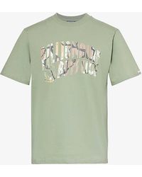 BBCICECREAM - Camo Arch Logo-print Cotton-jersey T-shirt X - Lyst