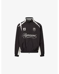 Represent - Woven Track Star Logo-Embroidered Shell Jacket - Lyst
