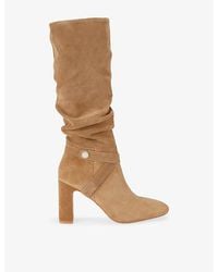 Carvela Kurt Geiger - Jackpot Slouch Knee-High Suede Boots - Lyst