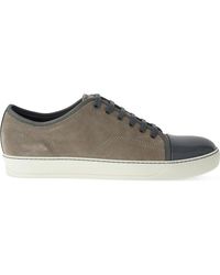 Lanvin - Low-Top Basket Trainers - Lyst