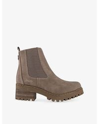 Blowfish - Leven Faux-Suede Chelsea Boots - Lyst