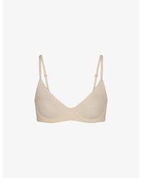 Skims - Fits Everybody Unlined Stretch-Woven Bra - Lyst