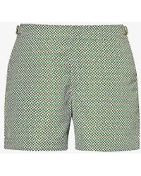 Orlebar Brown - Setter Scara Graphic-print Recycled-polyester Swim Shorts - Lyst