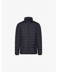 BOGGI - Quilted Down Bomber Jacket - Lyst