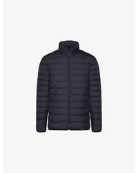 BOGGI - Quilted Down Bomber Jacket - Lyst