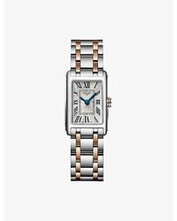 Longines - L5.258.5.71.7 Dolcevita Stainless-Steel And 18Ct- Quartz Watch - Lyst