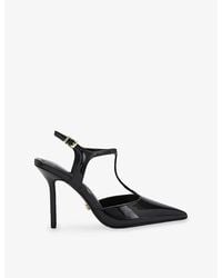 Carvela Kurt Geiger - Parade Heeled Faux-Leather Courts - Lyst