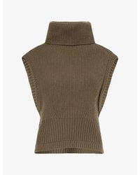 Jonathan Simkhai - Maple Turtleneck Wool-Blend Knitted Vest - Lyst