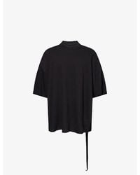 Rick Owens - Tommy Oversized Cotton-Jersey T-Shirt - Lyst