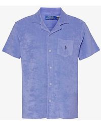 Polo Ralph Lauren - Regular-fit Terry-texture Cotton And Recycled Polyester-blend Shirt Xx - Lyst