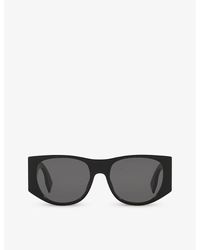 Fendi - Fe40109i Baguette Square-frame Acetate Sunglasses - Lyst