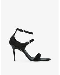 Alaïa - Drop Strappy 90 Leather Sandals - Lyst