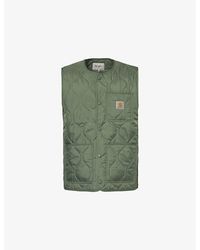 Carhartt - Skyton Brand-patch Recycled-polyester Gilet - Lyst