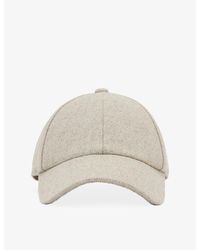 Reiss - Helena Wool-Blend Baseball Cap - Lyst