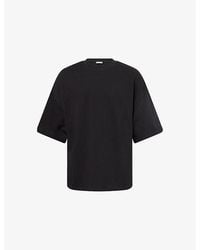 Entire studios - Boxy-Fit Crewneck Cotton T-Shirt&Nbsp - Lyst