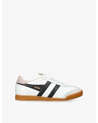 Gola - Elan Leather Low-Top Trainers - Lyst