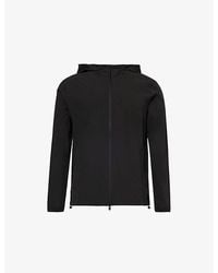 Arne - Active Technical Hooded Relaxed-Fit Stretch-Woven Jacket - Lyst