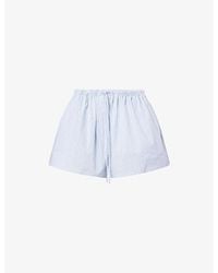 Dissh - Bernice Stripe Cotton-Blend Shorts - Lyst