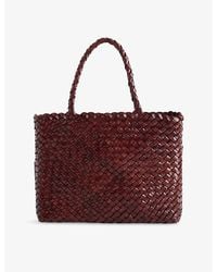Weekend by Maxmara - Woven Leather Tote Bag - Lyst