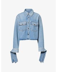 Agolde - Hewitt Boxy-Fit Denim Shirt - Lyst