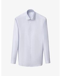 Eton - Checked Contemporary-Fit Cotton-Twill Shirt - Lyst