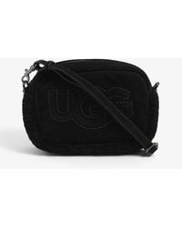 UGG Janey Ii Suede Cross-body Bag - Black