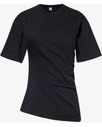 Totême - Twisted Relaxed-fit Organic-cotton Jersey T-shirt - Lyst