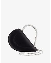 BVLGARI - Serpenti Cuoricino Mini Leather Top-Handle Bag - Lyst