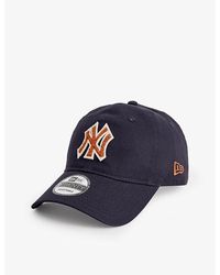 KTZ - 9twenty New York Yankees Brand-embroidered Cotton-twill Cap - Lyst