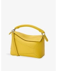 Loewe - Puzzle Edge Mini Leather Cross-Body Bag - Lyst