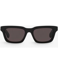 Alexander McQueen - A5000256 Square-frame Acetate Sunglasses - Lyst
